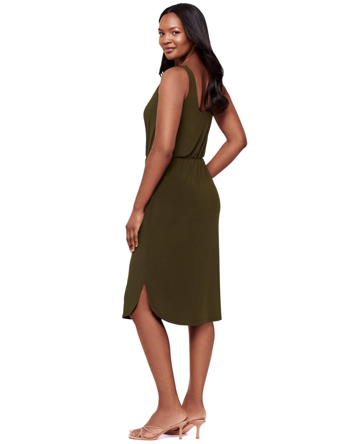 Body by Miraclesuit Women's V-Neck Sleeveless Dress