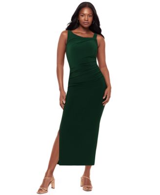 Women's Asymmetrical Neck Sleeveless Dress