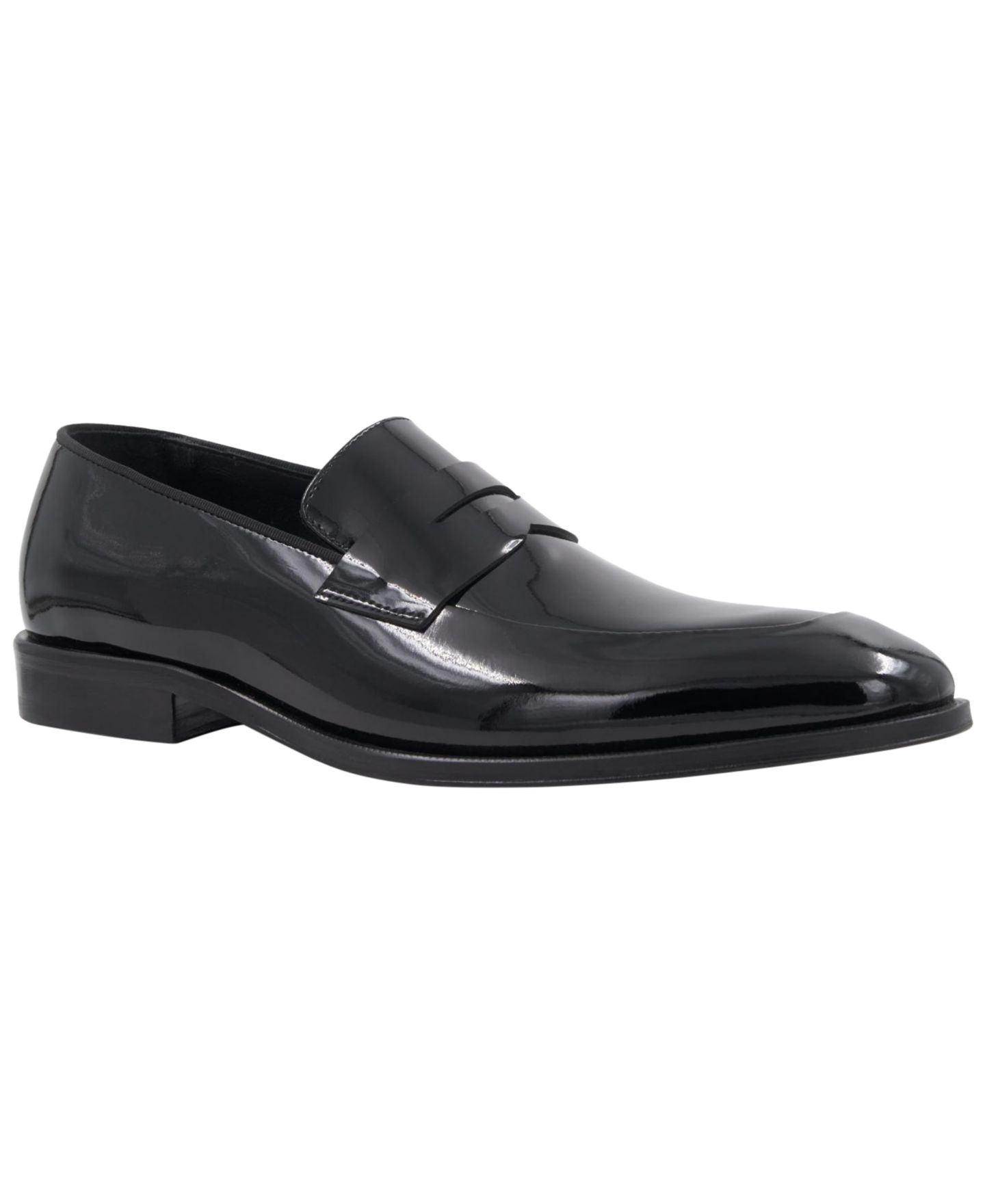 Мужские туфли Bruno Magli Maiocosera Slip-On, цвет: Чёрный лаковый — фото 1