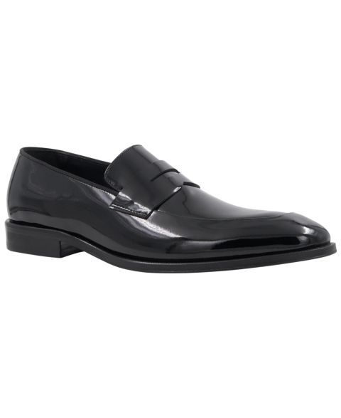 Мужские туфли Bruno Magli Maiocosera Slip-On, цвет: Чёрный лаковый