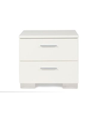 Furniture Sapphire Solid Wood 2-Drawer Nightstand