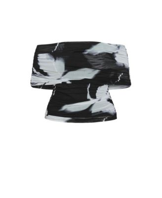 Women's Dana Blur Print Mesh Top