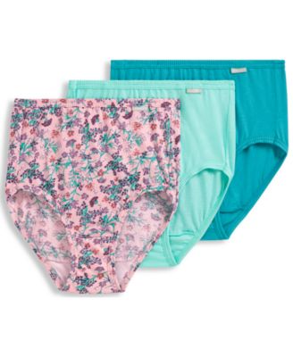 Women's Elance Brief 3 Pack Underwear 1484, 1486 Extended Sizes