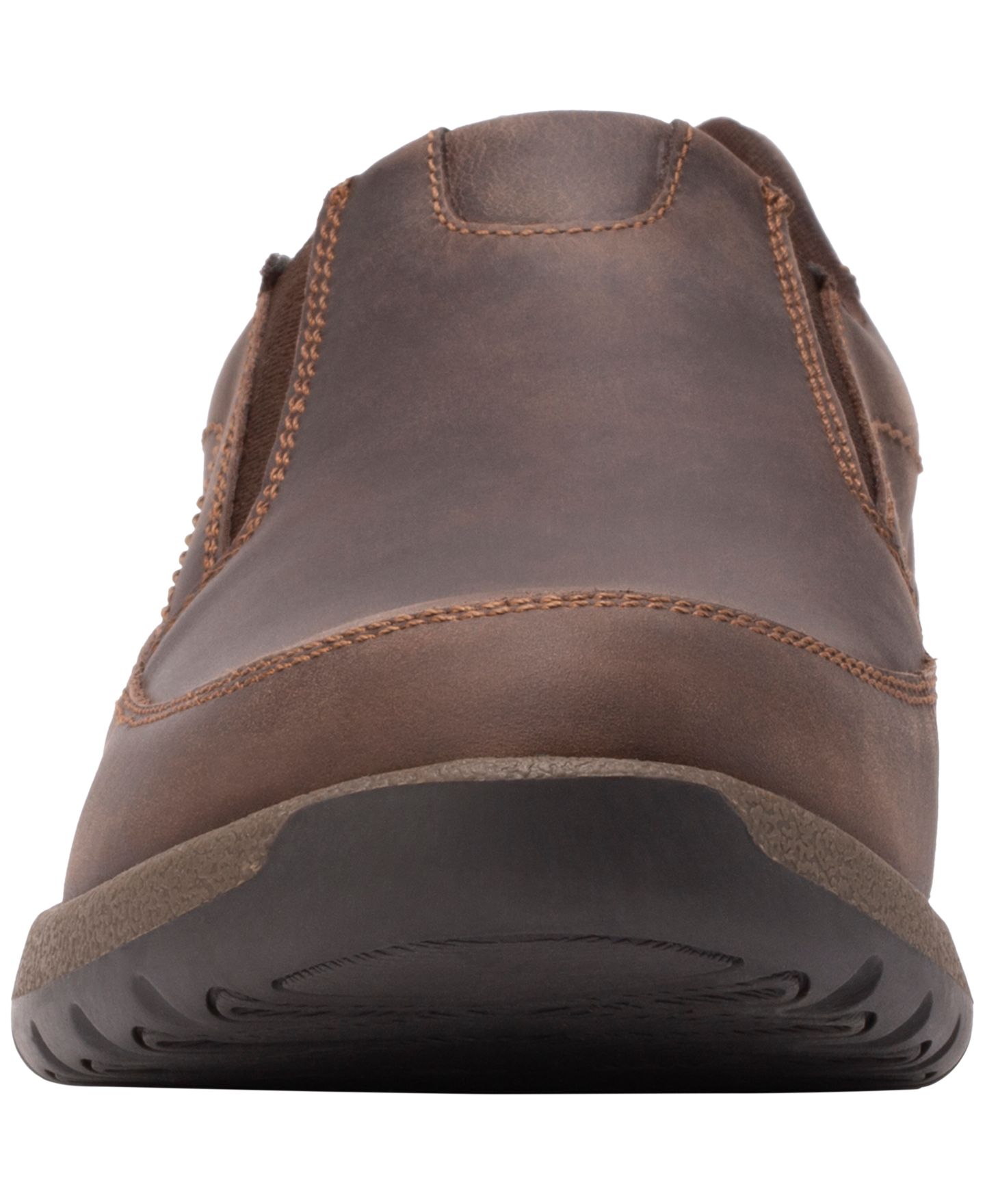 Мужские туфли Eastland Shoe The Tanner Slip-On, цвет: Коричневый кожаный — фото 8