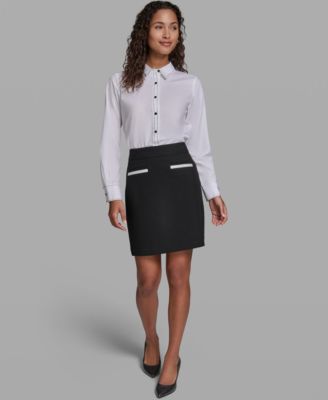 Women's Woven Mini Skirt