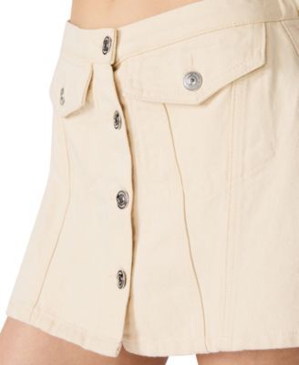 Women's Rietta Buttoned Mini Skirt