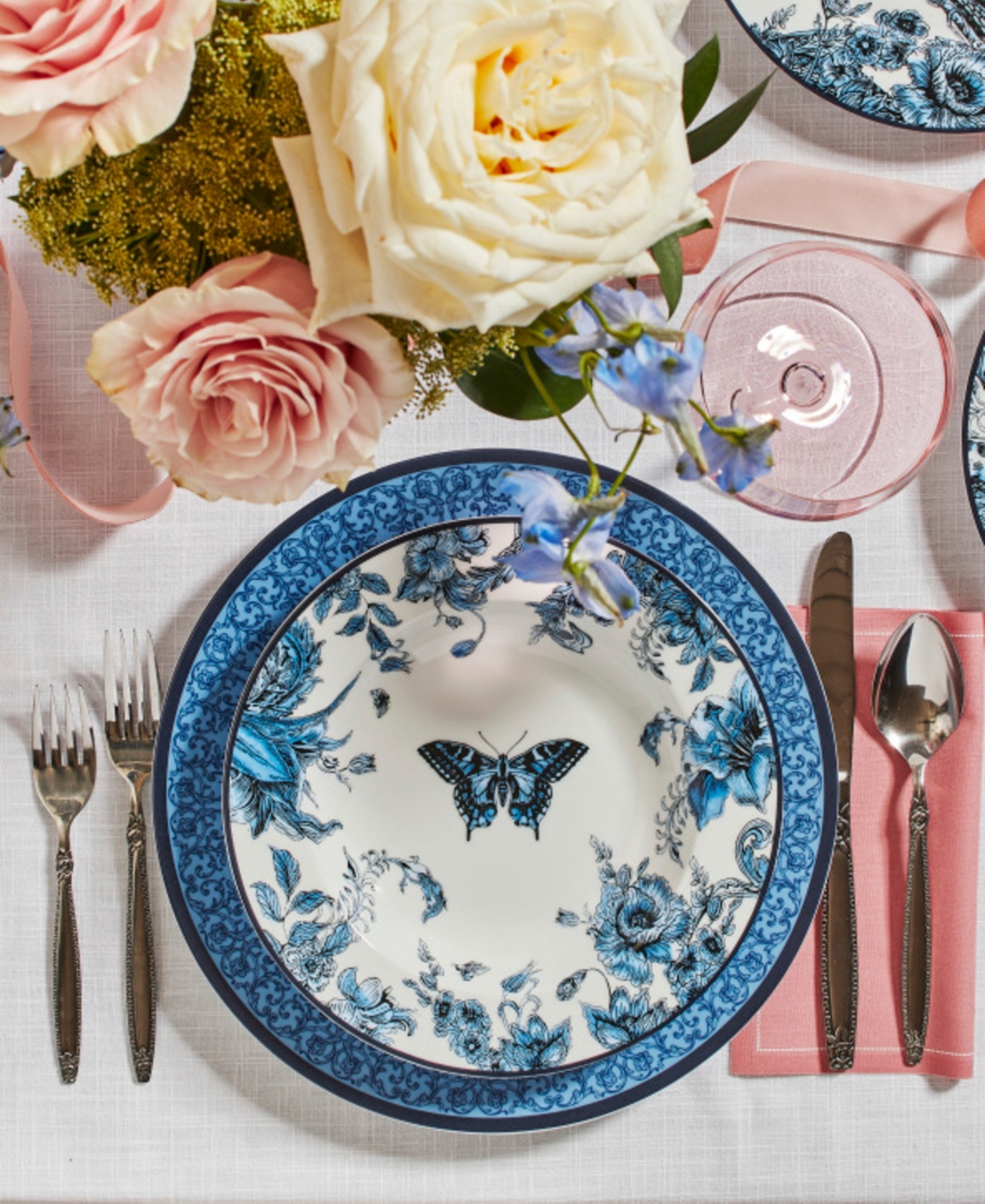 Marchesa Monarcha Dinner Plates, Set of 4