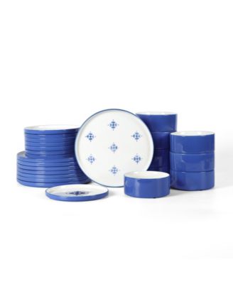 Cobalt 24-Pc. Dinnerware Set, Service For 8