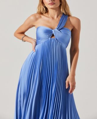 Women's Emese Pleated Floral Maxi Dress