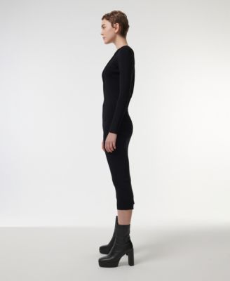 Women's Knitted Scarf Detail Top