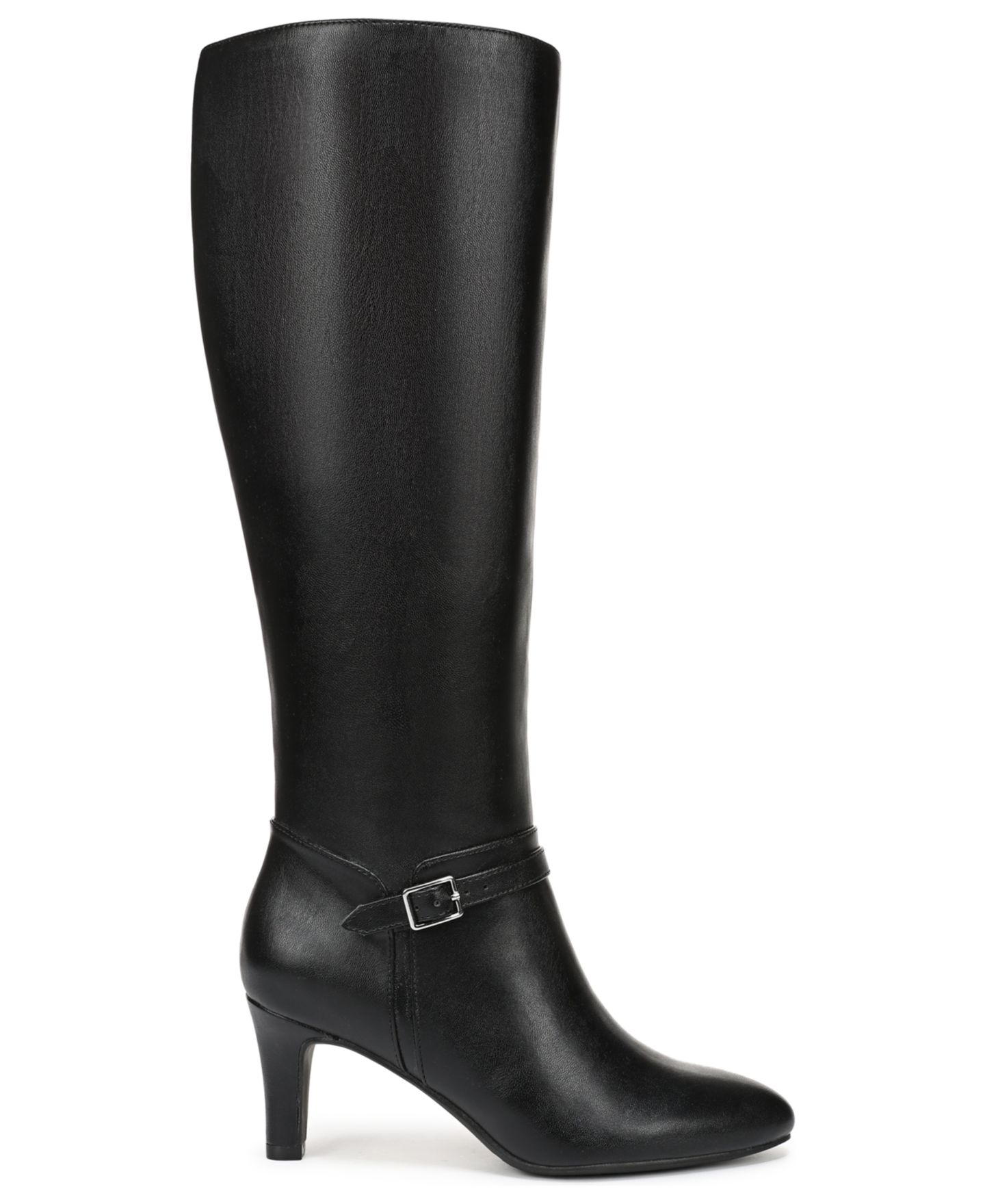 Женские ботинки LifeStride Glenore Knee High, цвет: Чёрная искусственная кожа — фото 2