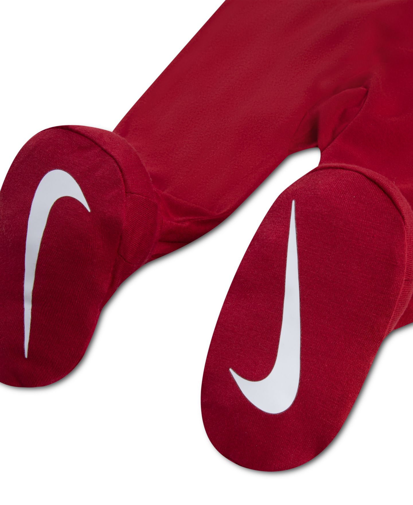 Комбинезоны Nike Essentials Viscose Long-Sleeve Footed Coveralls, 2 Pack для мальчиков-малышей, цвет: Красный — фото 3