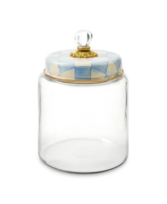 Sky Check Large Kitchen Canister