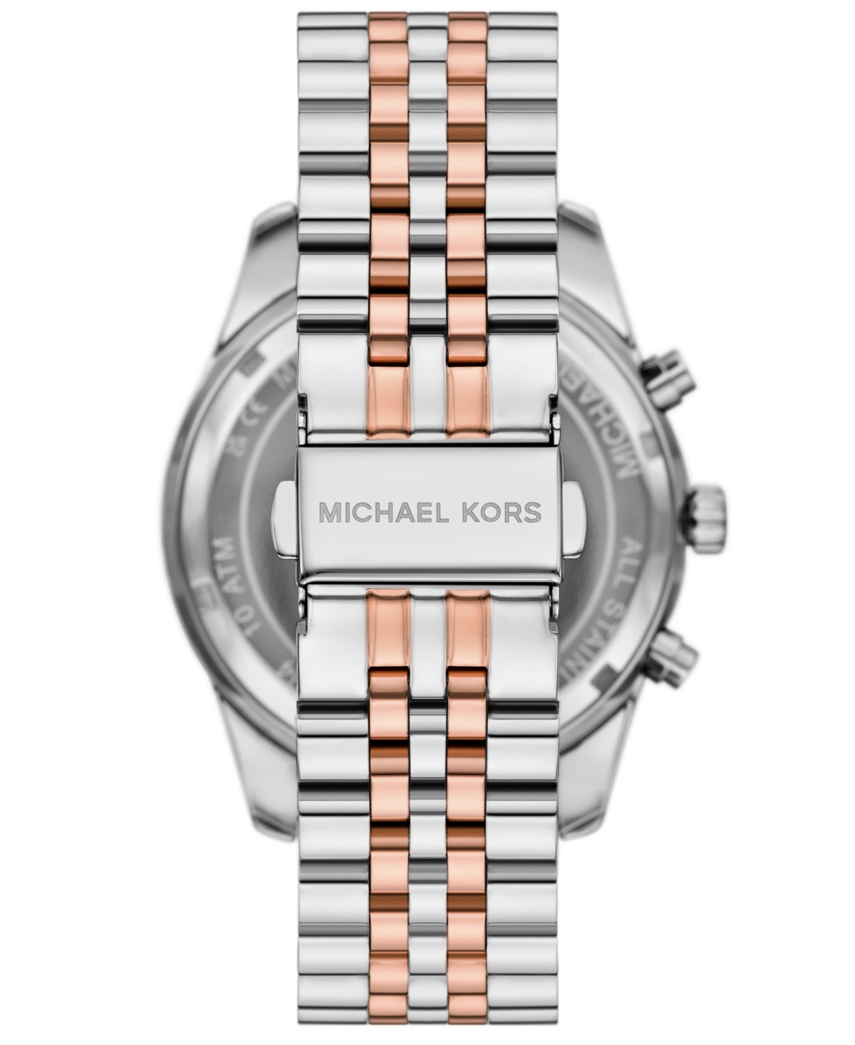 Michael Kors Men's Lexington Quartz Chronograph Two-Tone Stainless Steel Watch 45mm