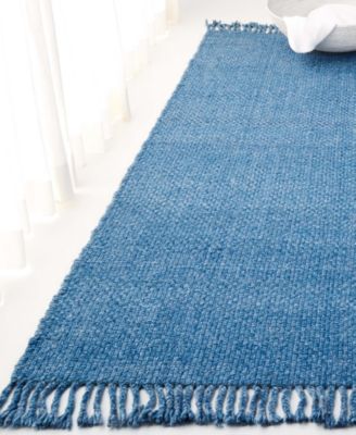Amalie LRL6350A Blue 2'6" X 8' Runner Area Rug