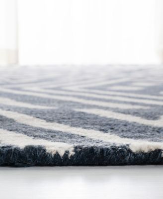 Imani Geometric LRL6609N Slate 4' X 6' Area Rug