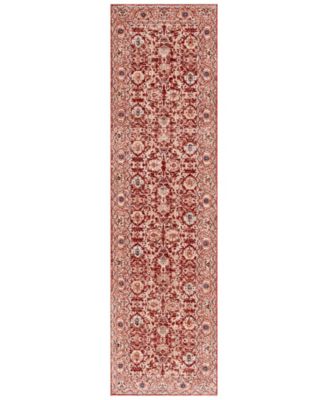 Warwick LRL1310B Oxblood 2'2" X 10' Runner Area Rug