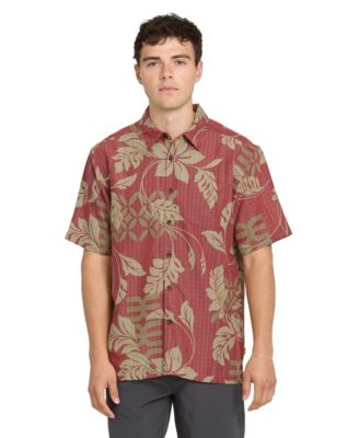 Quiksilver Men's Short-Sleeve Bloom Shirt