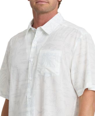 Quiksilver Men's Short -Sleeve Paradise Bay Shirt