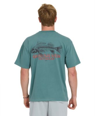 Quiksilver Men's Short-Sleeve Fish Bones T-Shirt