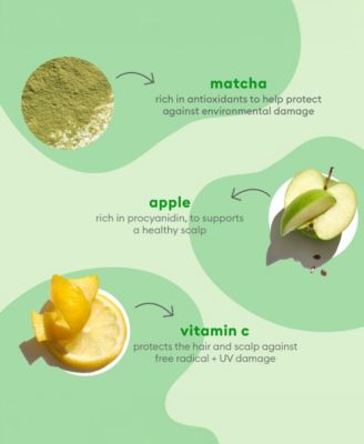 2-Pc. Superfoods Matcha, Apple + Kale Replenishing Shampoo and Conditioner Duo