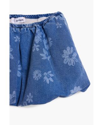 Girls Girls's Denim mini bubble skirt