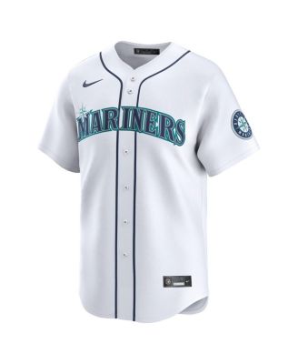 Men's Cal Raleigh White Seattle Mariners Home Limited Player Jersey