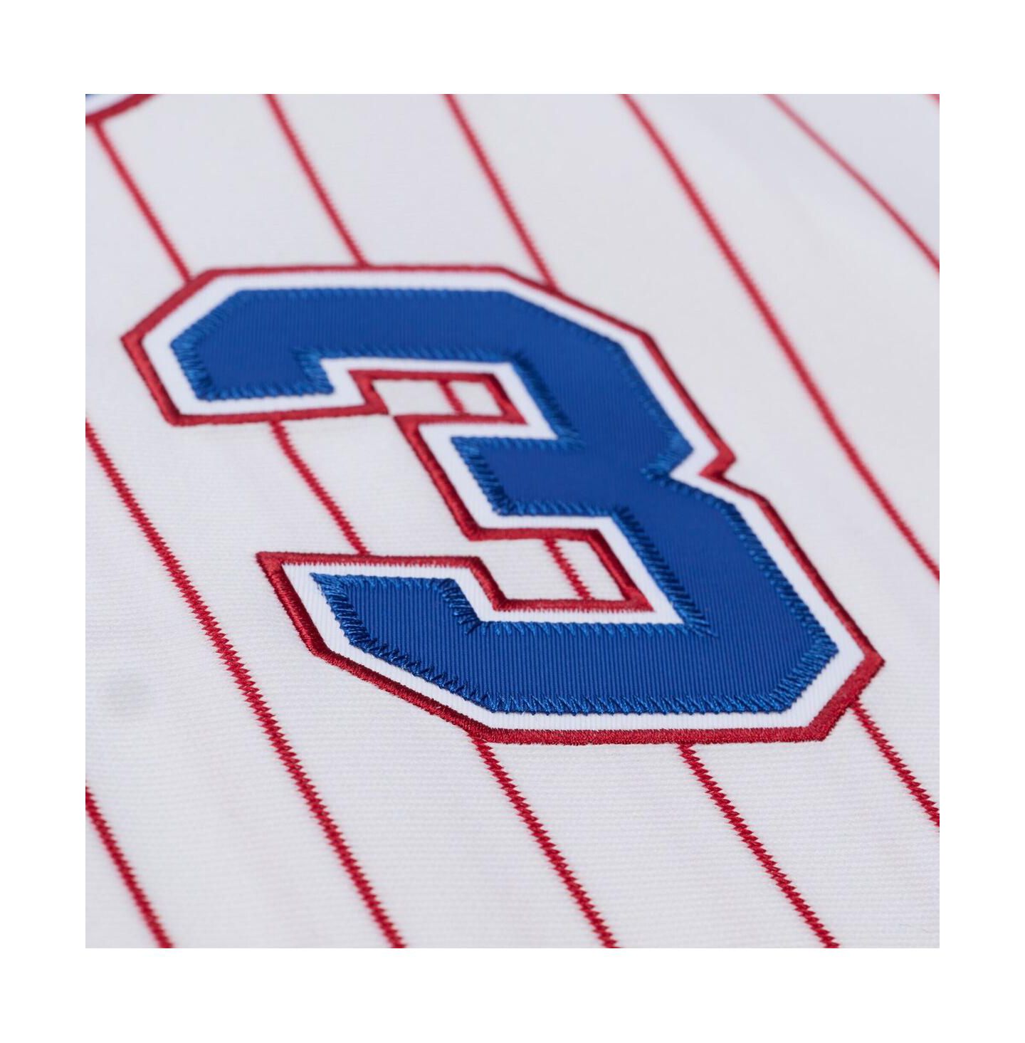 Мужской топ Mitchell & Ness Dale Murphy White Atlanta Braves 1976 Authentic Jersey — фото 3