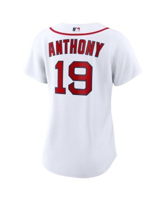 Women's Roman Anthony White Boston Red Sox Home Replica Player Jersey
