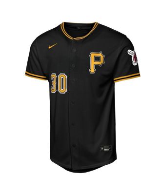 Big Boys and Girls Paul Skenes Black Pittsburgh Pirates Alternate Stadium Jersey