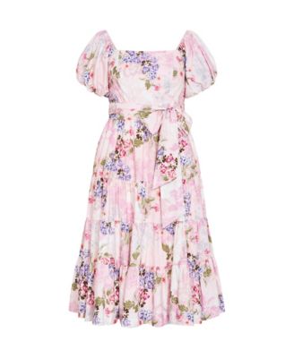 Women's Aliyah Print Midi Dress