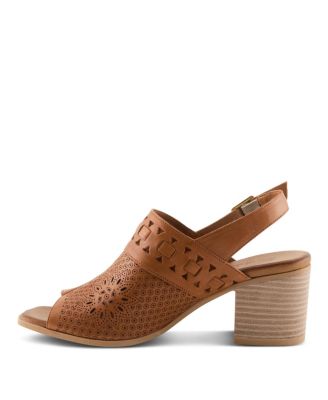 Women s Sunela Slingback Sandal with Laser-cut Style and Comfort