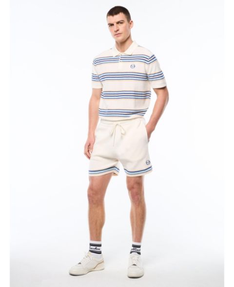 Мужские шорты Sergio Tacchini Fausto Sweater Short, цвет: Gardenia