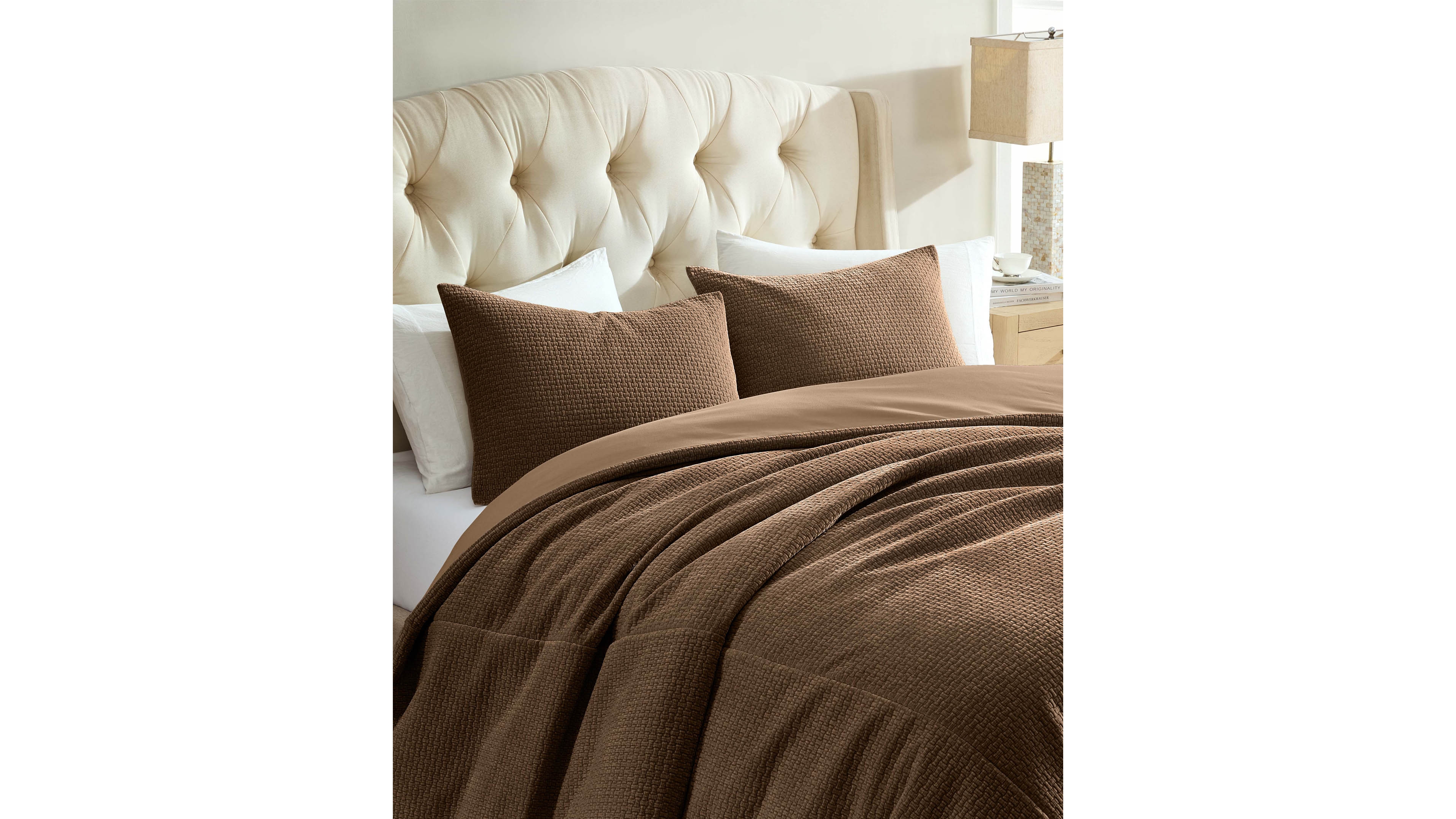 Riverbrook Home Jessa Basketweave 3-Pc. Coverlet Set, King