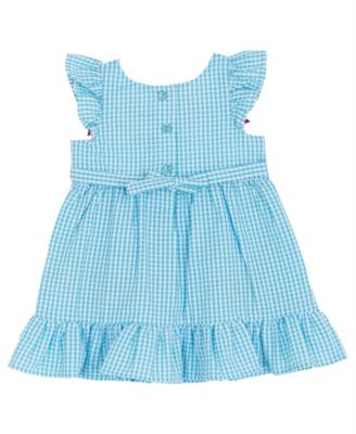 Baby Girls' Watermelon Applique Dress and Bloomer, 2-Piece Set