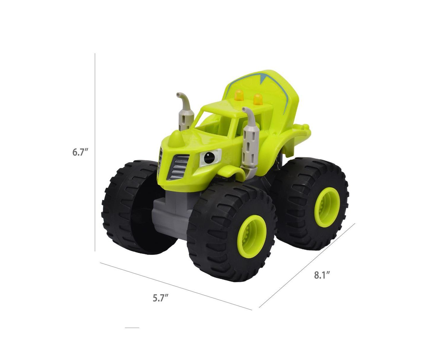 Детские игрушки Legend Toys Blaze and Zeg 1:24 Scale Lights and Sounds Free Wheels 2-Pack — фото 4