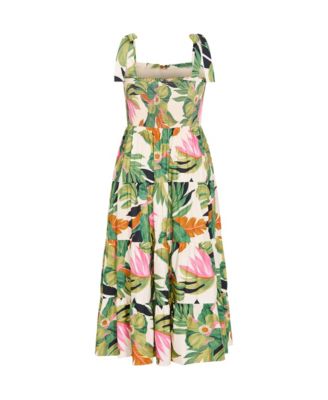 Women's Paradiso Print Maxi Dress