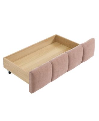 California King Upholstered Bed w/ Storage Drawer