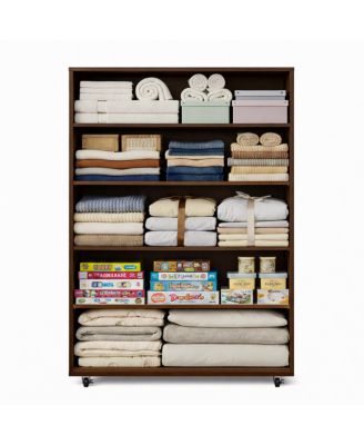 Rolling 5-Drawer Dresser, Mobile Storage Cabinet