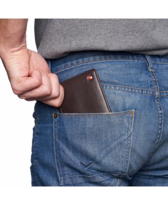 Men's Connor Executive Bifold Wallet | Business Passcase for Men | Premium Leather | Dual ID Windows | RFID Blocking | Gift Box Included