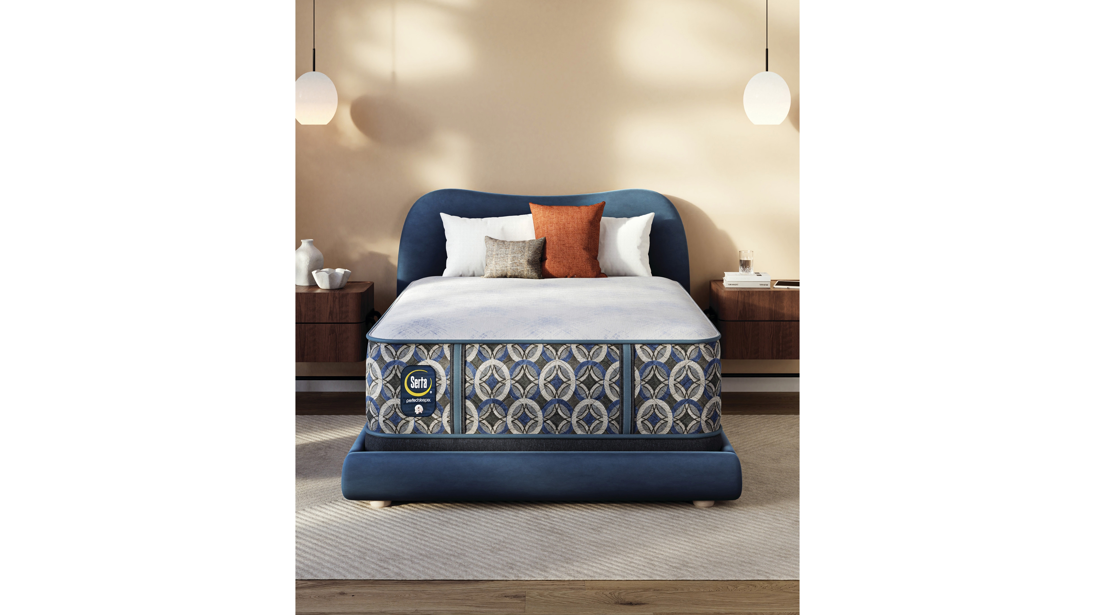 Serta Perfect Sleeper Cascade Bluff 14.5" Plush Hybrid Tight Top Mattress, Full