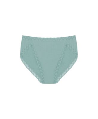 Women's Bliss Lace-Trim Cotton French-Cut Brief Underwear 152058