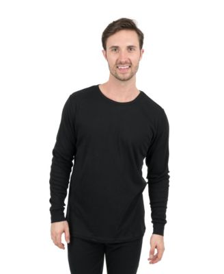 Men's Matching Family Two Piece Cotton Long Sleeve Shirt and Pants Solid Color Pajamas