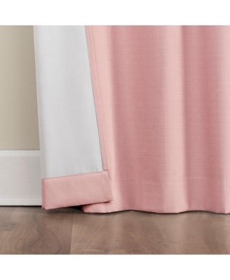 Karina Textured Blackout Rod Pocket Curtain Panel