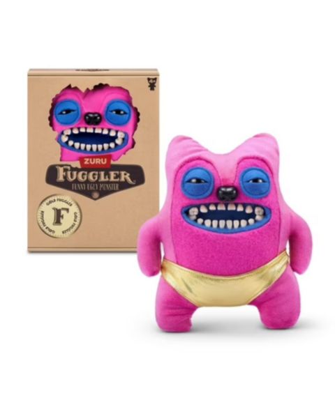 Детская мягкая игрушка Fuggler Greedy Grinner Ugly Monster Collectible 9" Plush
