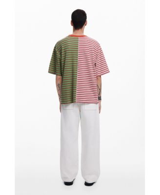 Men's Striped short-sleeve T-shirt