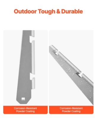 Barbed Wire Arm, Fence Post Extender, Rust-Resistant, 10 Pack