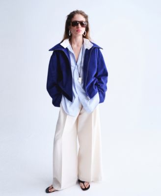 Selection Women's Oversized Suede Jacket