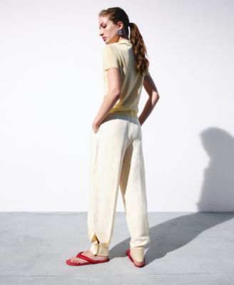 Selection Women's Lyocell Polo-Neck Sweater