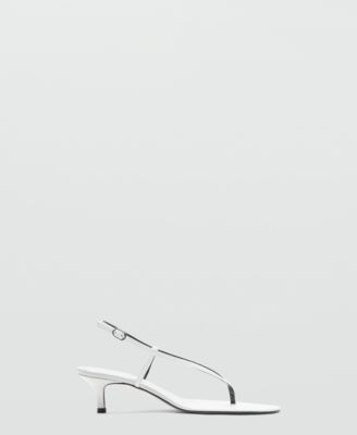 Selection Women's Straps Heeled Leather Sandals